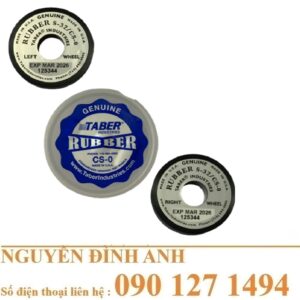 Đá Mài Taber CS-0 – 2 Viên Tròn Dành Cho Thử Nghiệm Mài Mòn Nhẹ & Ướt