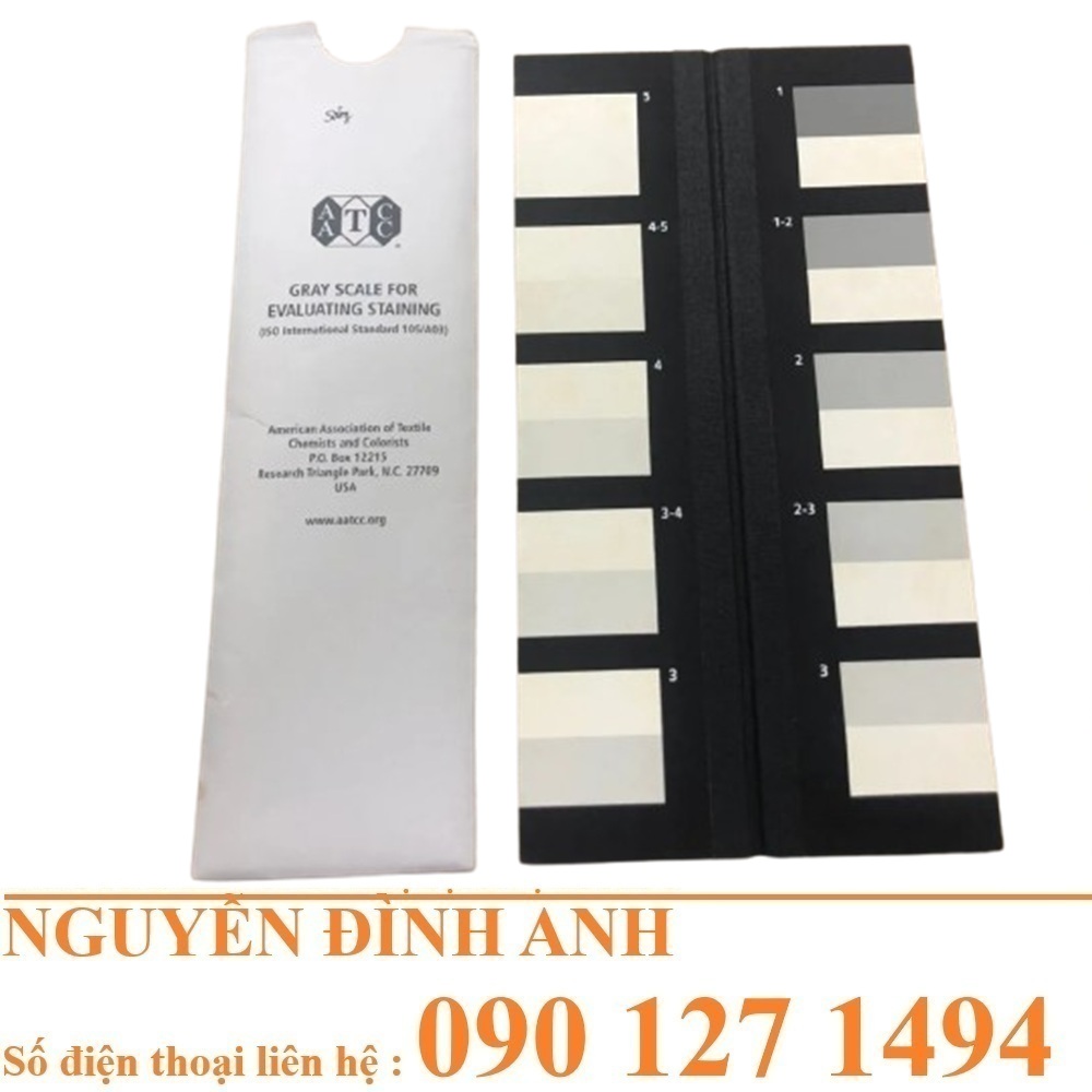 Thước Xám A03: Đo Độ Bền Màu Theo Tiêu Chuẩn AATCC và ISO