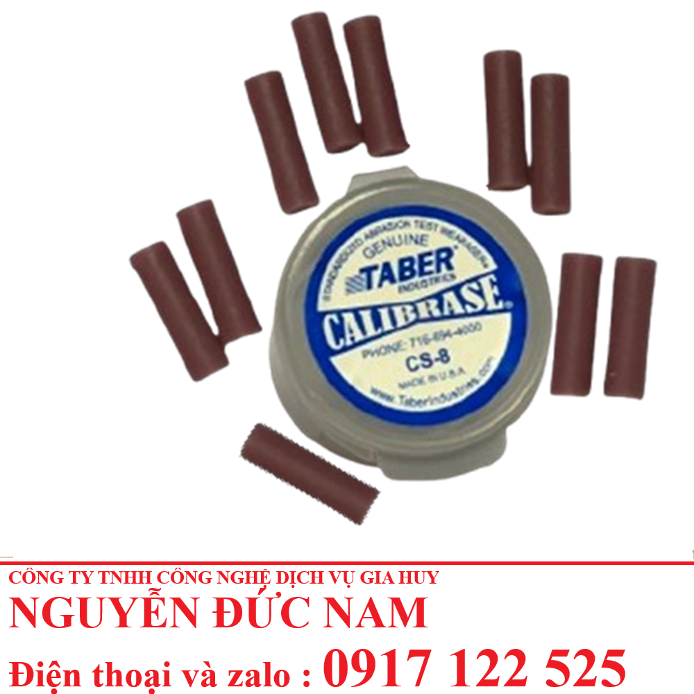 Thanh mài CS-8 hãng Taber – Giải pháp kiểm tra độ bền mài mòn cho vật liệu nội thất