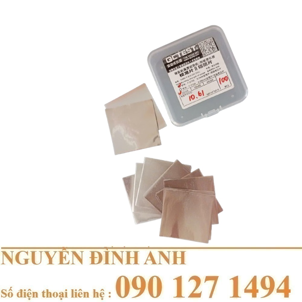 Màng nhôm chuẩn cho máy đo độ bục giấy: Cách hiệu chuẩn và sử dụng phù hợp