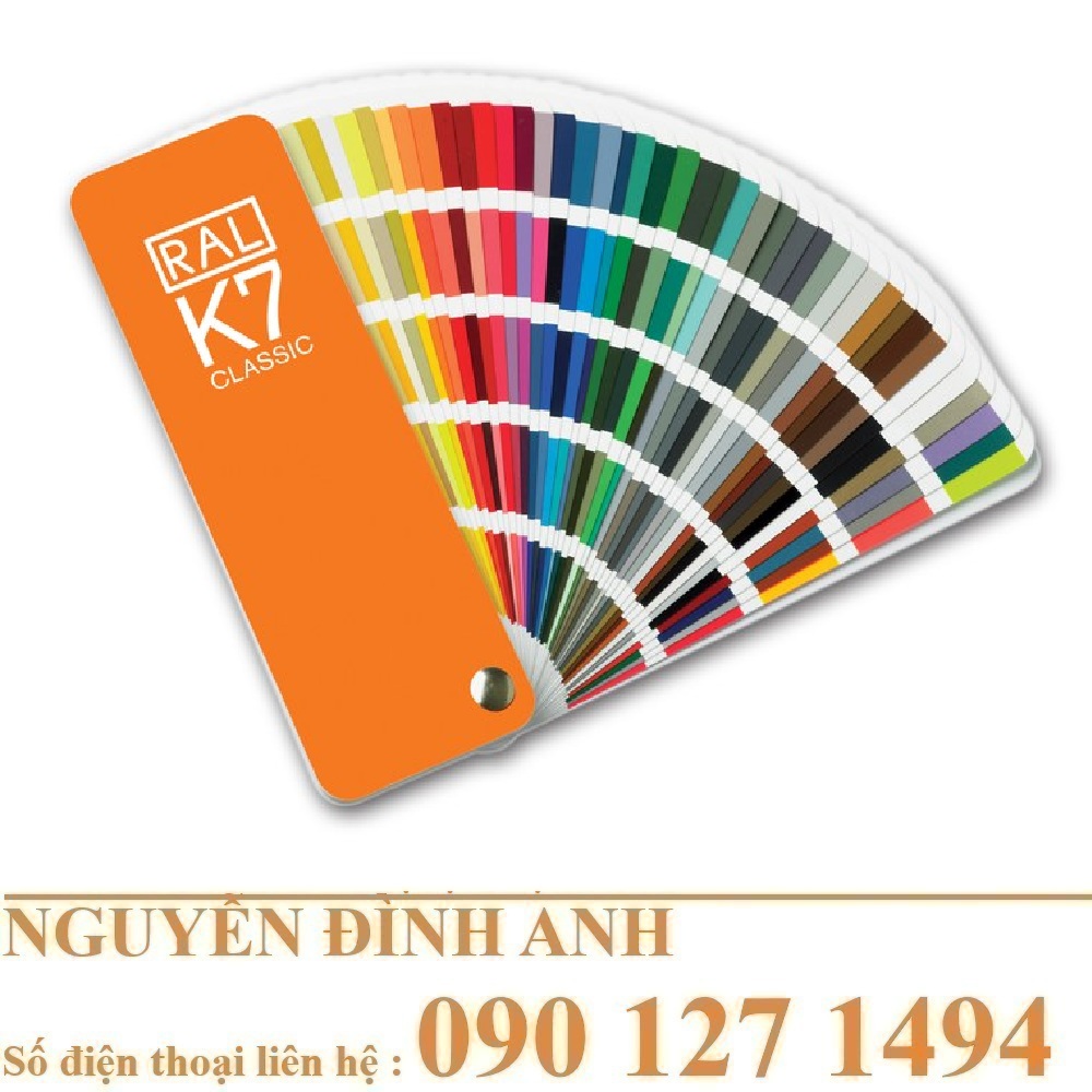 Quạt màu cung cấp màu chuẩn: Giải mã sức hút của RAL K7 cho doanh nghiệp sơn
